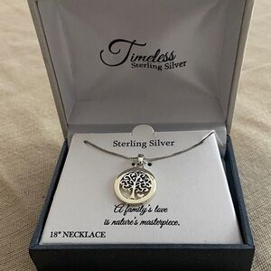 Sterling Silver Tree of Life Necklace